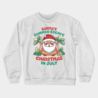 Christmas Summer Escape: Holiday Under the Sun Crewneck Sweatshirt